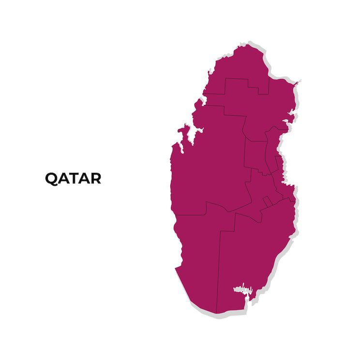 Qatar map