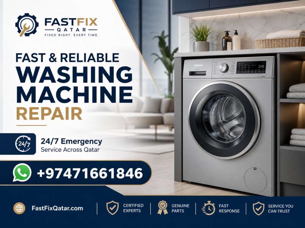 Emergency Washing Machine Repair in Qatar