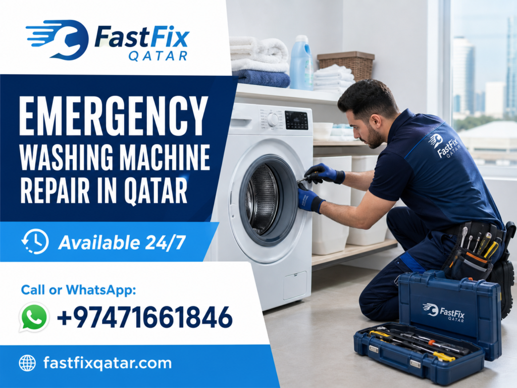 Emergency Washing Machine Repair in Qatar