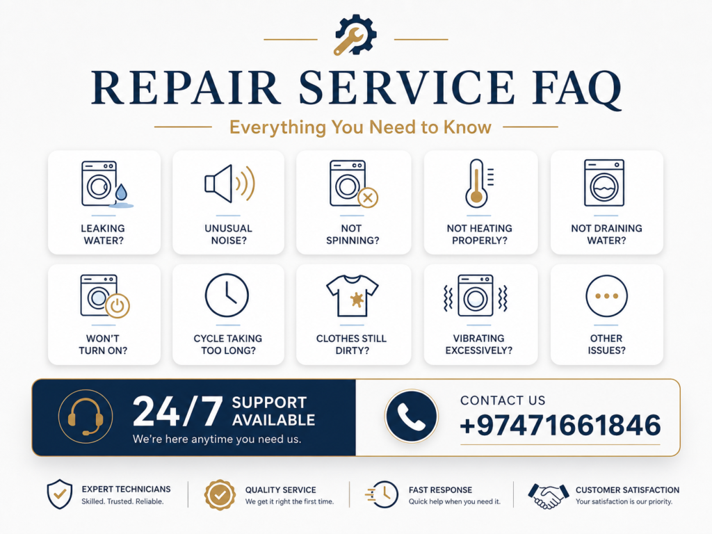 Fastfixqatar.com FAQ 2 Washing Machine Repair FAQ in Qatar | FastfixQatar