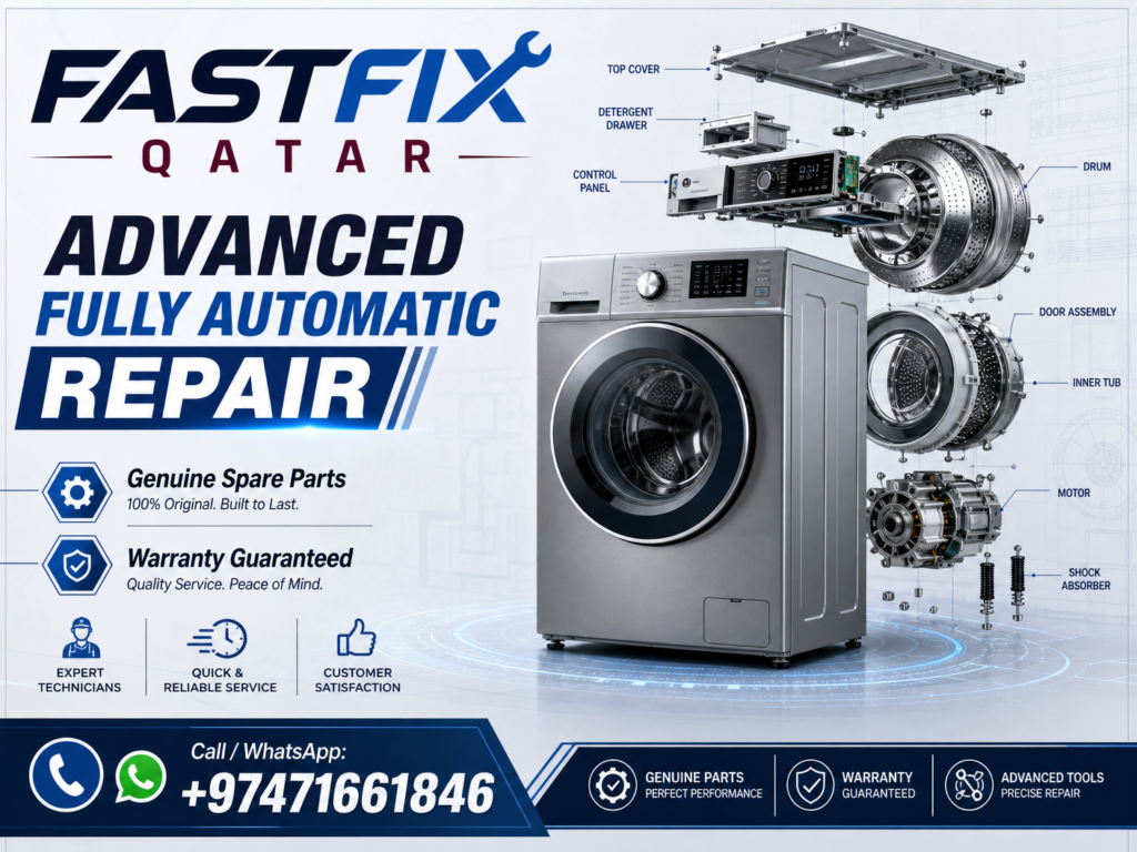 Fully automatic washing machine repair 1 Fully Automatic Washing Machine Repair in Qatar
