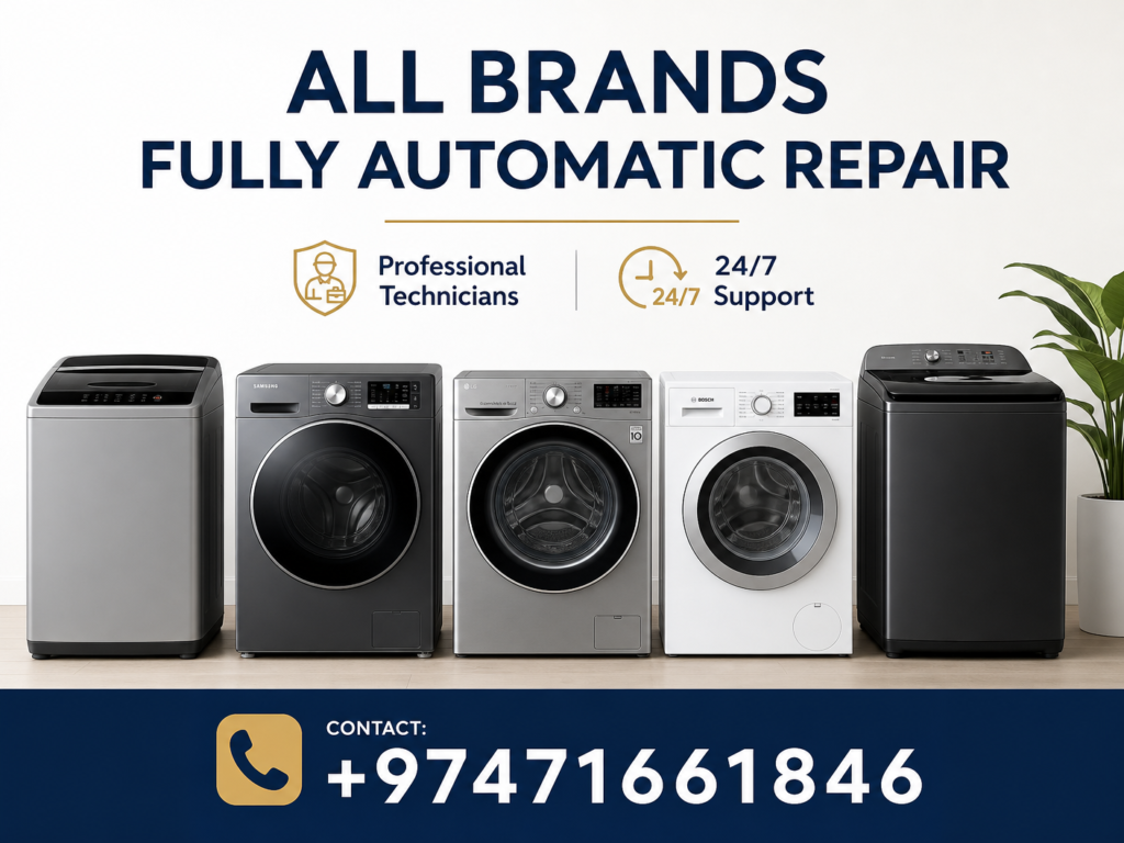 Fully automatic washing machine repair 2 Fully Automatic Washing Machine Repair in Qatar