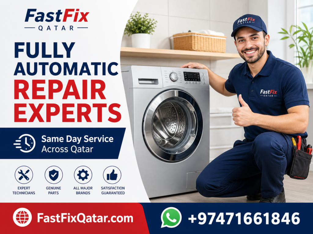 Fully automatic washing machine repair 3 Fully Automatic Washing Machine Repair in Qatar