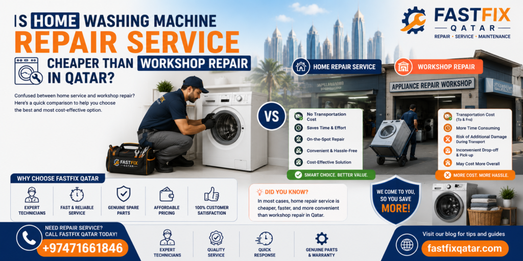 home washing machine repair service in Qatar