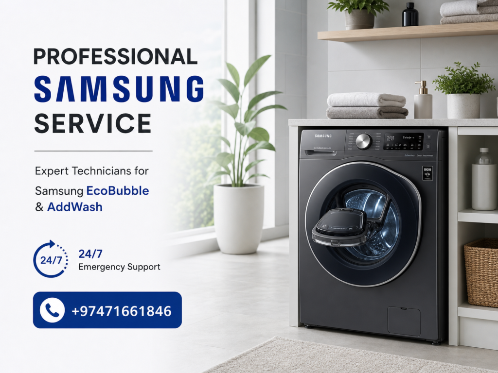 Samsung Washing Machine Repair Service in Qatar