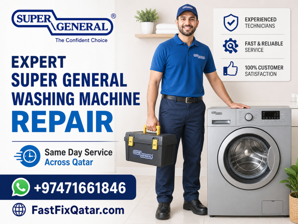 Super general washing machine repair 3 Super General Washing Machine Repair in Qatar