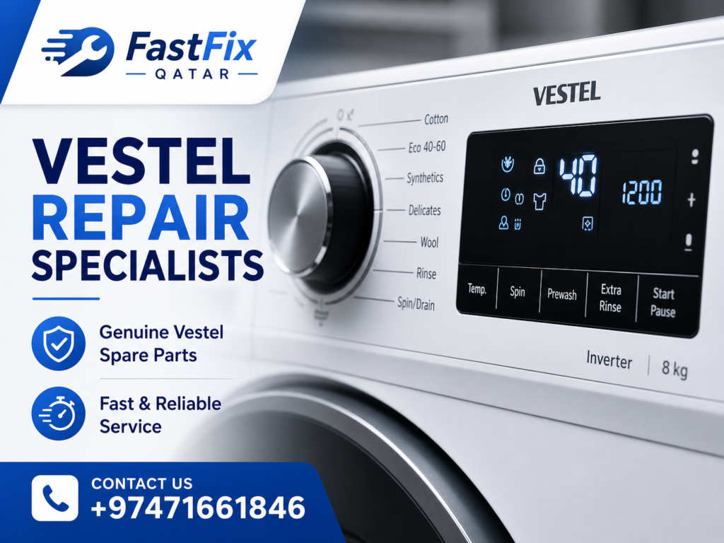 Vestel Washing Machine Repair Service in Qatar