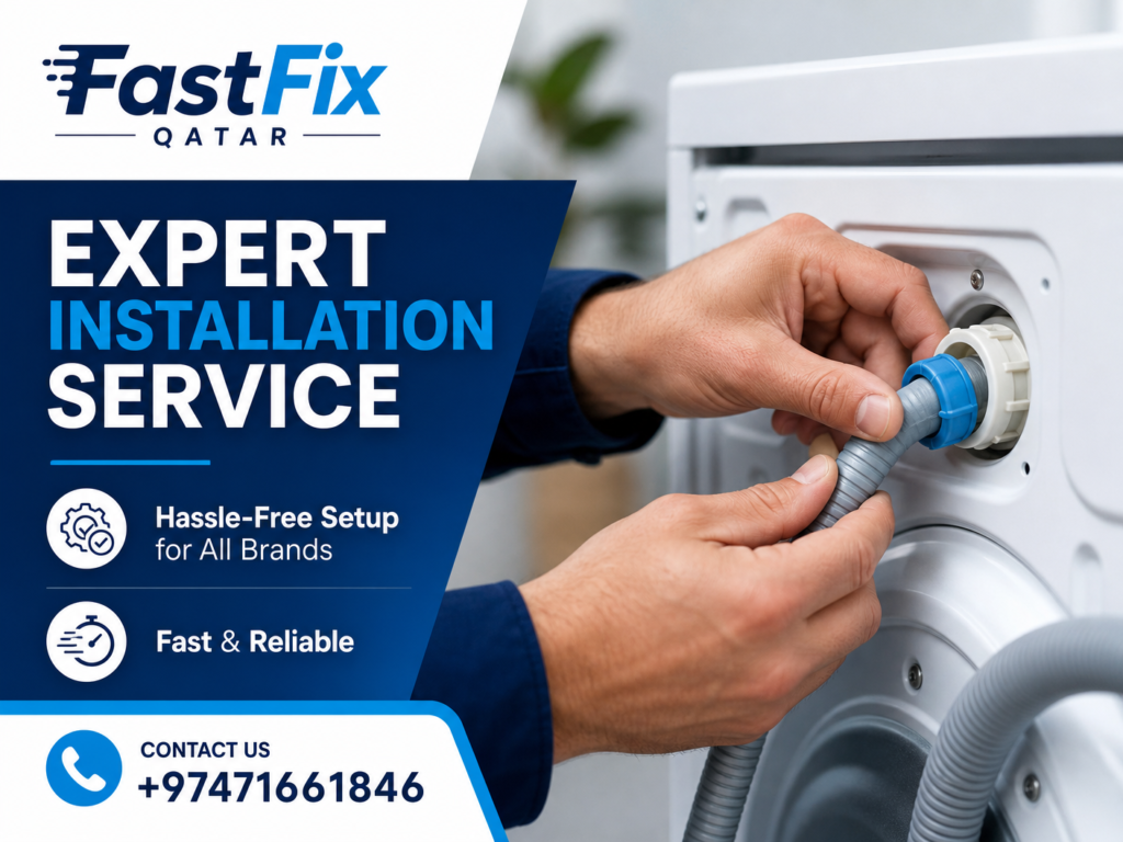 Washing Machine Installation Service in Qatar