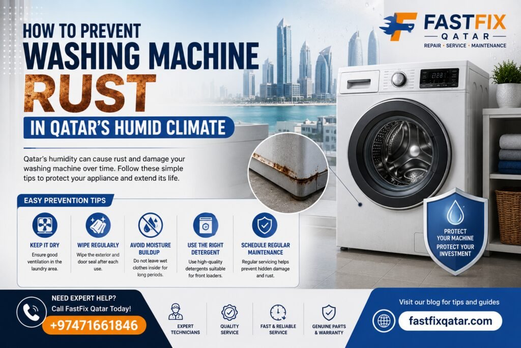 Washing Machine Rust Prevention in Qatar