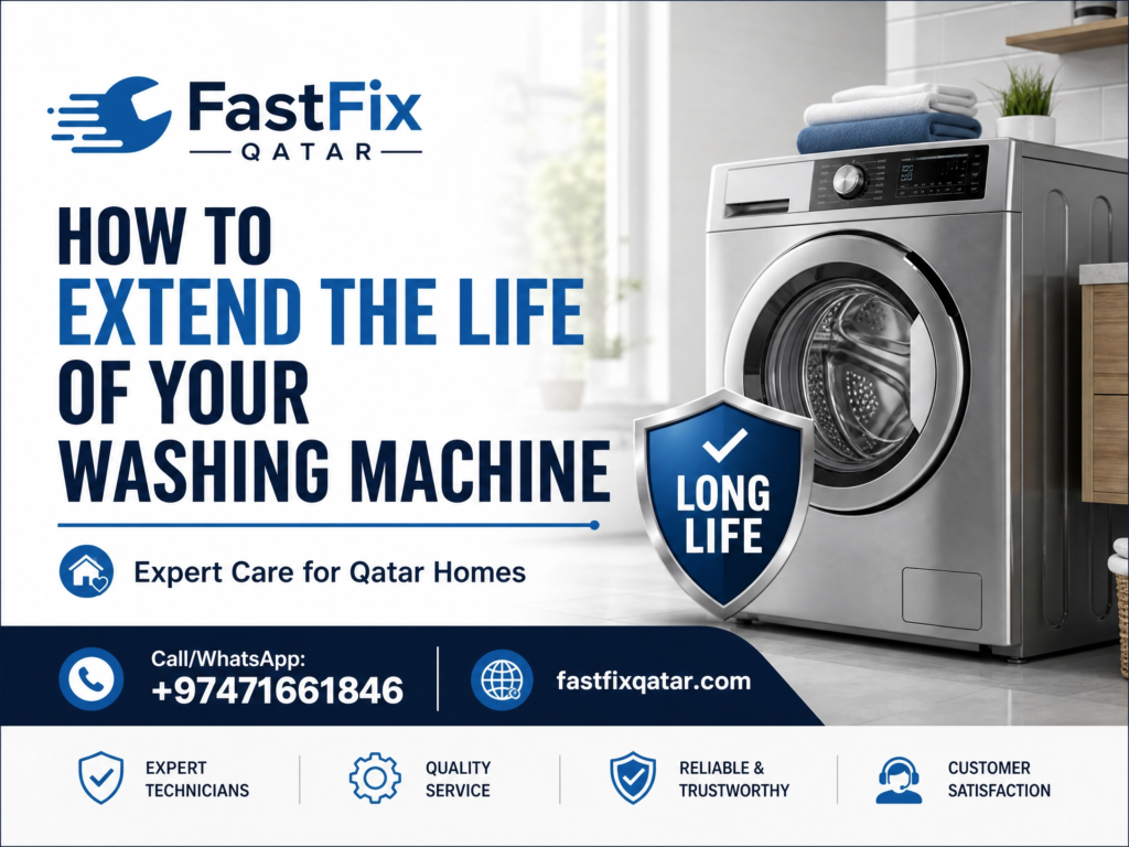 extend washing machine life Qatar