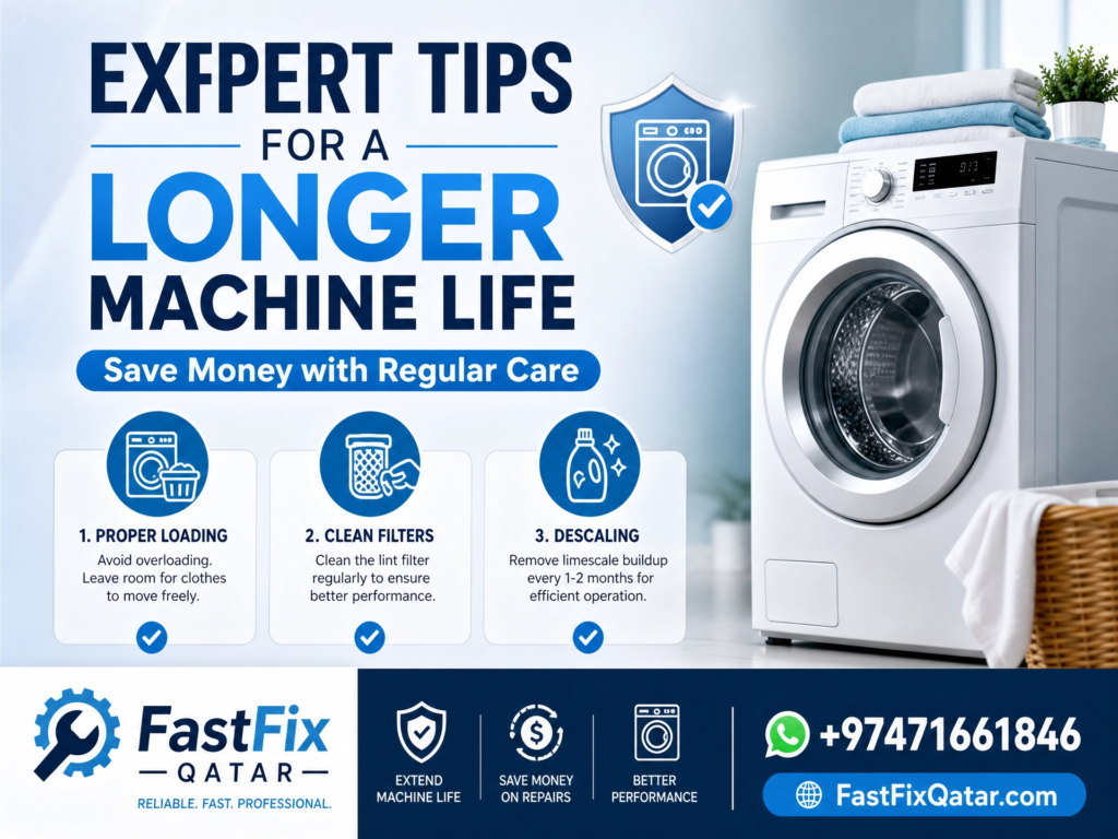 extend washing machine life Qatar