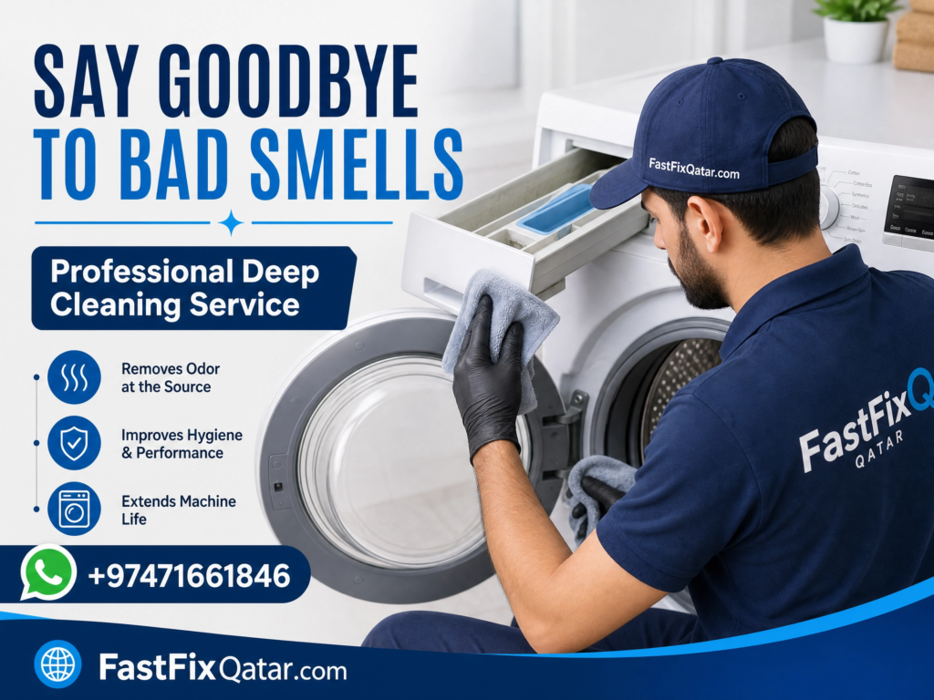 Why Does My Washing Machine Smell  Qatar